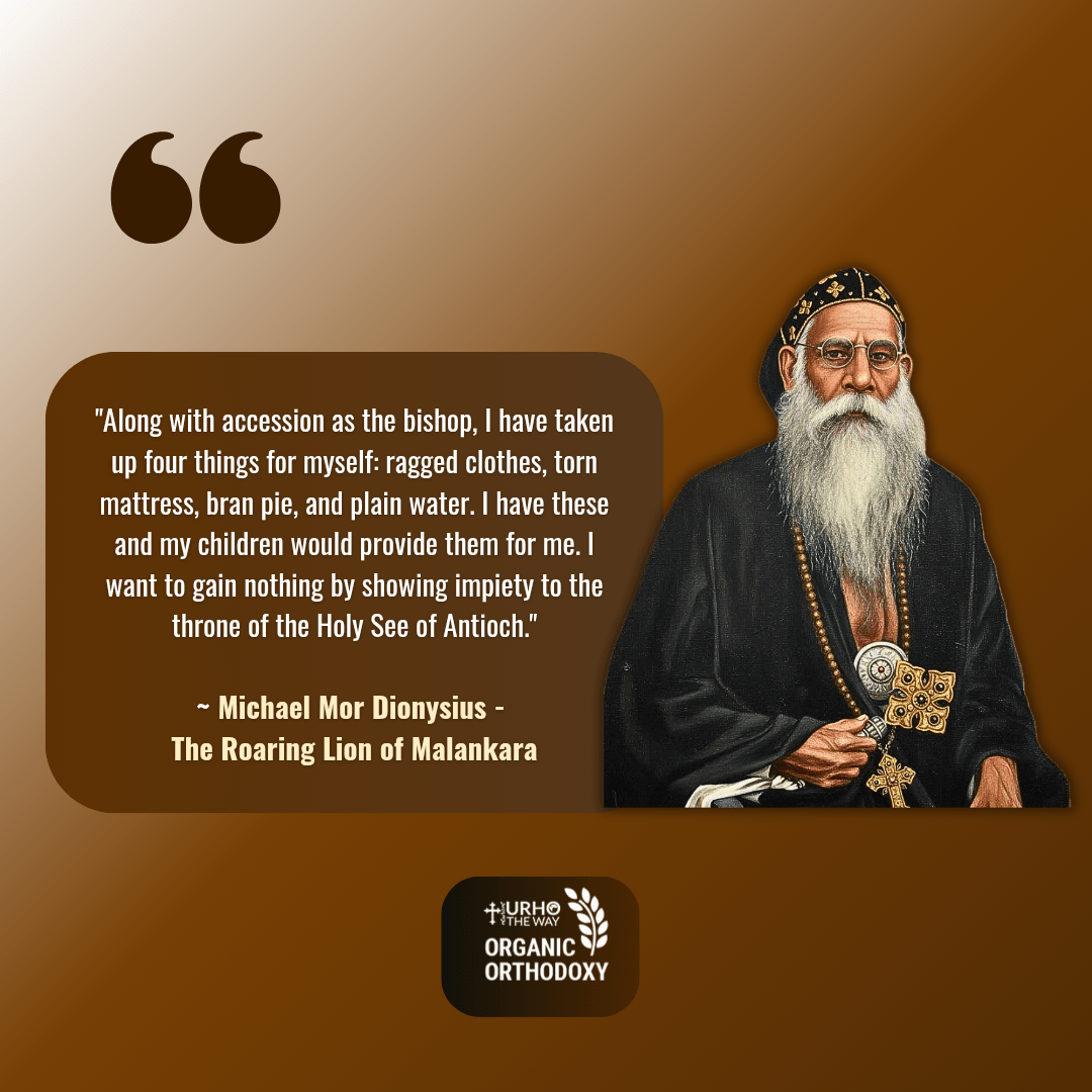 Michael Mor Dionysius: The Inextinguishable Flame Of Faith