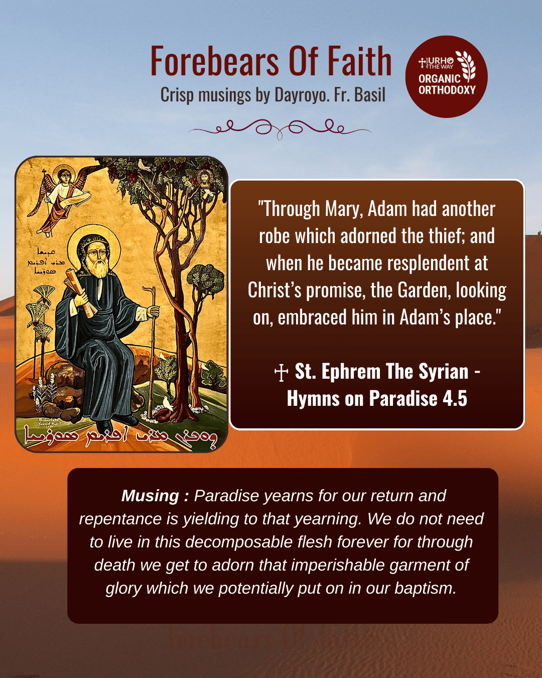 Forebears Of Faith – 11